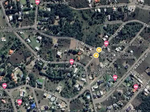 Lote esquina en Villa Giardino 432 (m2)