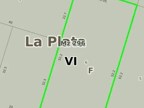 Terreno en Venta de 1383,0 m2