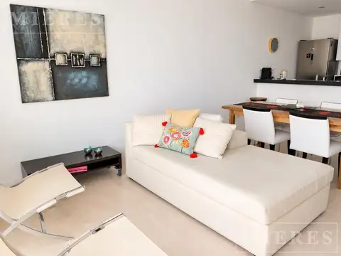 Departamento 2 ambientes con 2 baños