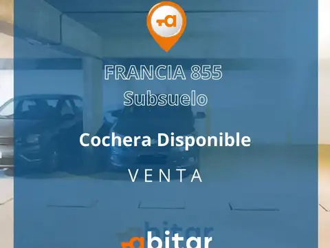 Cochera Avenida Francia 855