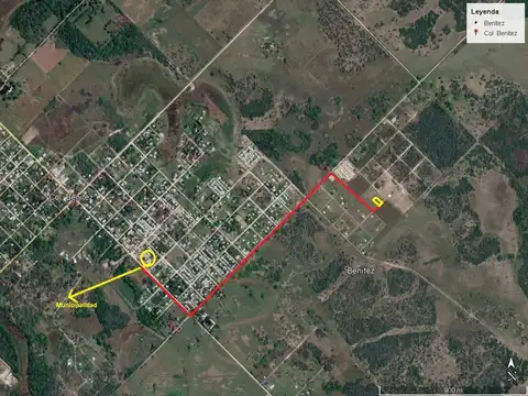 Terreno en Venta 40  mts Fondo