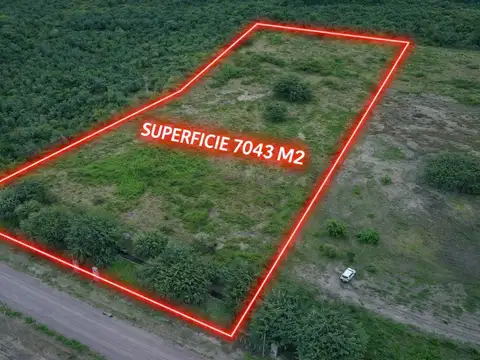 LOTE EN VENTA DE 7043 M² EN LA GRANJA.SIMBOLAR.LB