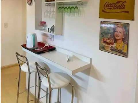 Departamento 2 ambientes con 1 baño
