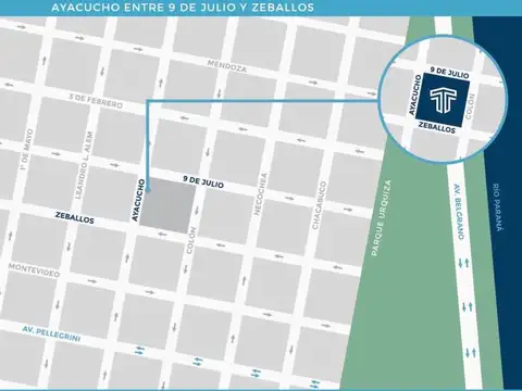 Ayacucho 1433 - (05-02)-Departamento 2 dormitorios BARRIO MARTIN Rosario