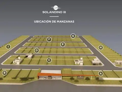 Venta Lote en Barrio Sol Andino III Central