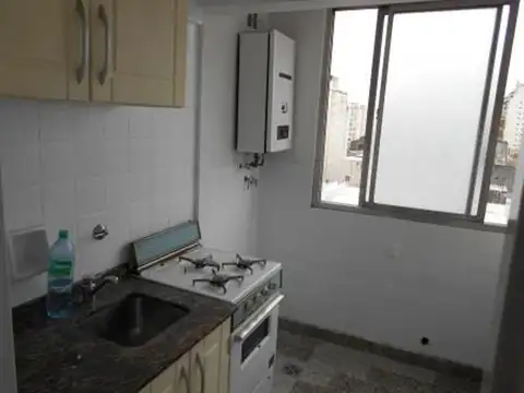 Departamento 2 ambientes con 1 baño