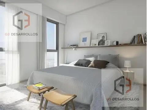 Departamento 4 ambientes con 2 baños