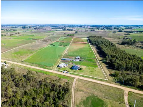 VENTA CAMPO 3.7 HÁ CON DOS CASAS TOTORAL DEL SAUCE