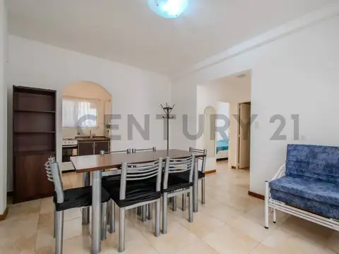 Departamento 2 ambientes con 1 baño