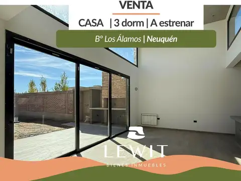 Venta | Casa 3 Dormitorios | Barrio Los Álamos