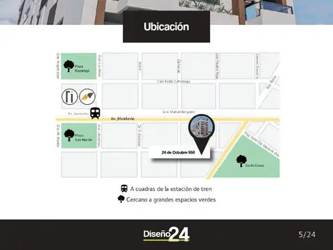 Departamento en Venta de 1 dormitorio