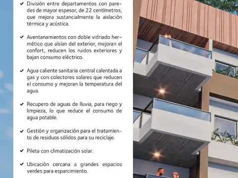 Departamento 2 ambientes con 1 baño