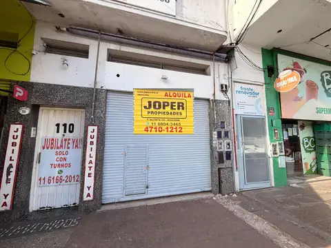 LOCAL COMERCIAL EN ALQUILER FRENTE AL AESTACION DE BOULOGNE