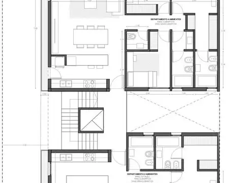 Departamento en Venta de 3 ambientes