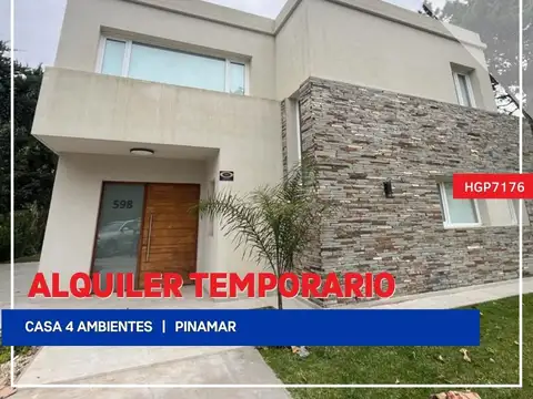 Casa - ALQUILER_TEMPORAL - Argentina, Pinamar - Simbad el Marino 598