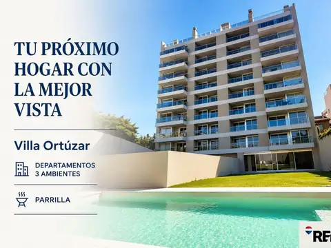 VENTA DEPARTAMENTO 3 AMBIENTES ORTUZAR PARRILLA