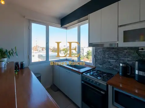 Departamento 2 ambientes con 2 baños