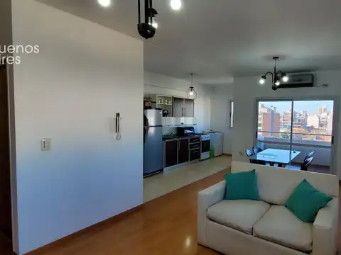 Departamento 2 ambientes con 1 baño