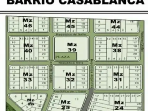 Terreno en Venta en Casablanca, USD 30.000