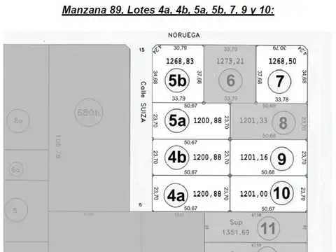 Lotes en venta Manzana 89, Parque Las Naciones, Guernica