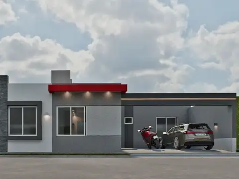 Depto Tipo Casa 3 ambientes con 1 baño