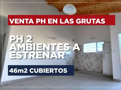 Casa en venta en Las Grutas 2 ambientes con patio