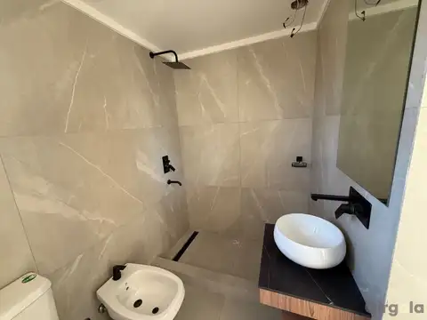 Departamento 2 ambientes con 2 baños