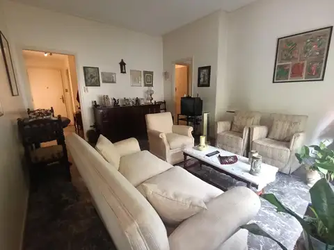 Arenales y Araoz fte  balcón  francés 4 ambientes 78m2 semip