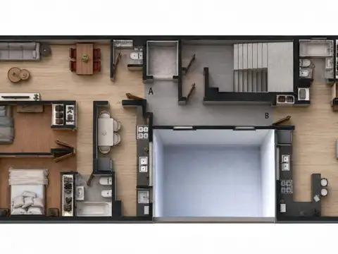 Edificio de 12 pisos | 2 y 3 amb | Almagro