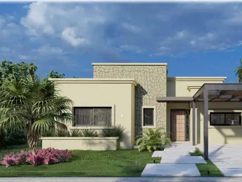 VENTA CASA 4 AMB CON PILETA LOTE INTERNO PILAR DEL ESTE FINANCIA