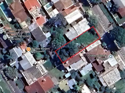 Venta Terreno 305 m Apto Crédito en Don Torcuato