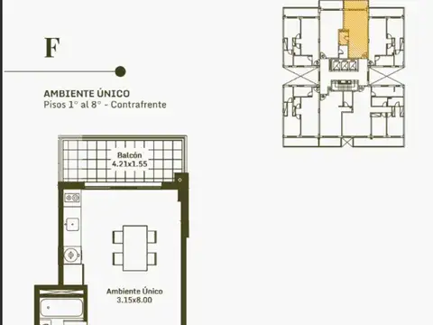 Departamento en Venta en Moron, USD 44.000