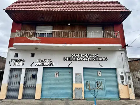 VENTA CASA 3 AMB LOCAL COMERCIAL LANUS