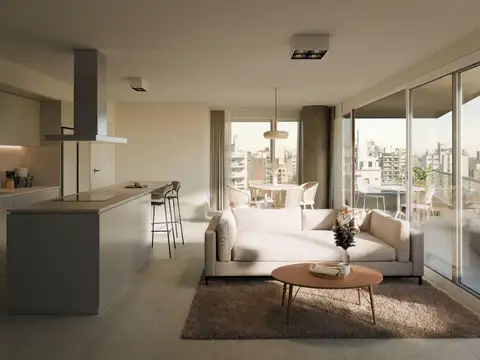 Departamento 4 ambientes con 2 baños