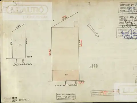 Terreno en Venta de 520,0 m2