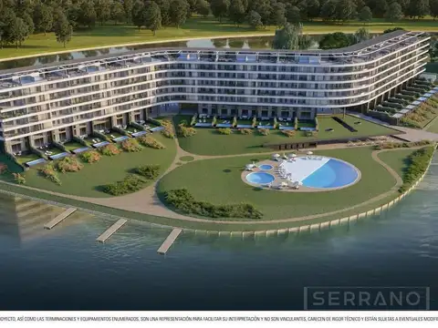 OAS. Departamento 3 ambientes con Vista al Lago. 5to Piso. Oceana, Nordelta. UF A