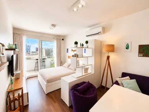 ALQUILER DEPTO TOTALMENTE EQUIPADO BALCON BELGRANO