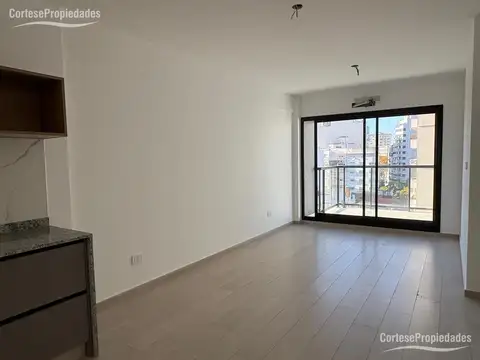 Departamento 2 ambientes con 2 baños