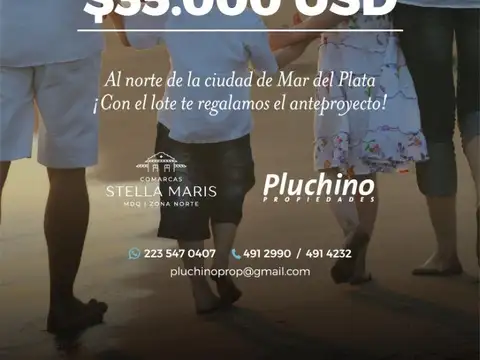 Lotes en Venta - Barrio Privado - Comarcas de Stella Maris