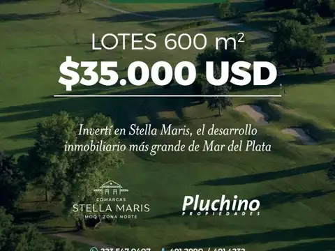 Terreno en Venta de 600,0 m2