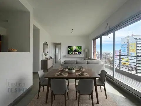 VENTA - Departamento de 2 ambientes con dos balcones en Nuñez
