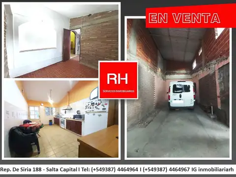 Casa en Venta con 1 cochera