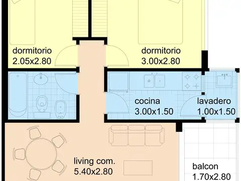 AV. AVELLANEDA al 1800 4°