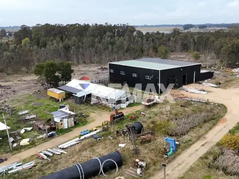 VENTA CHACRA 5 HECTAREAS SALINAS CON GALPONES 900m