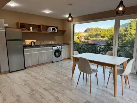 ALQUILER Departamento 2 amb equipado y amoblado  c/coch, Girasoles 5, Villa la Angostura