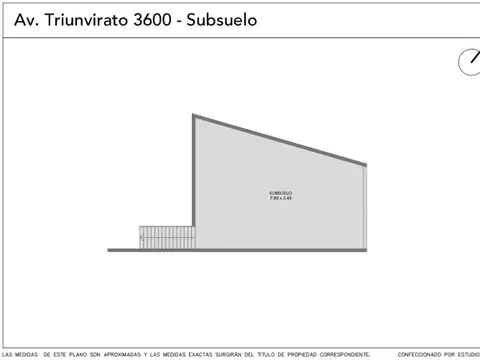 Avenida Triunvirato 3600, Piso 0