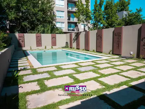 Departamento 2 ambientes con 2 baños