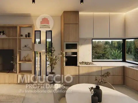 Casa 3 ambientes con 2 baños