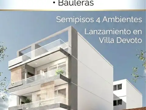 VENTA DTO SEMIPISO 4 AMB PREMIUN  , VILLA DEVOTO