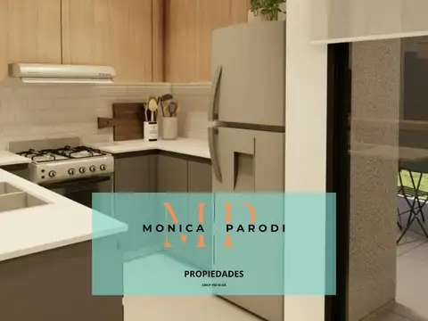 Depto Tipo Casa 4 ambientes con 2 baños